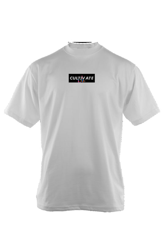 Middle Finger Box Logo Heavyweight T Shirt