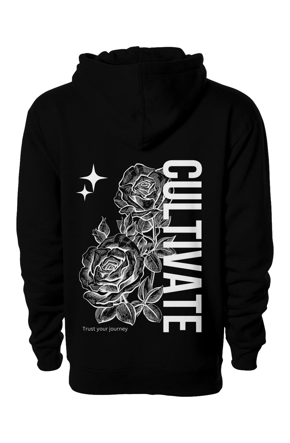 Trust Your Journey heavyweight pullover hoodie