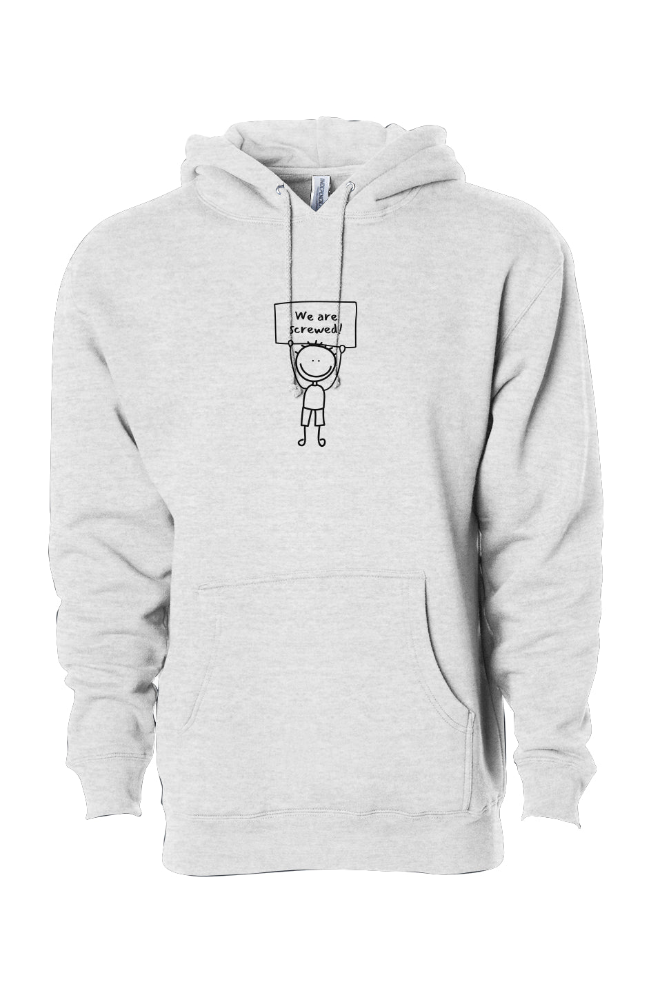 Screwed heavyweight pullover hoodie