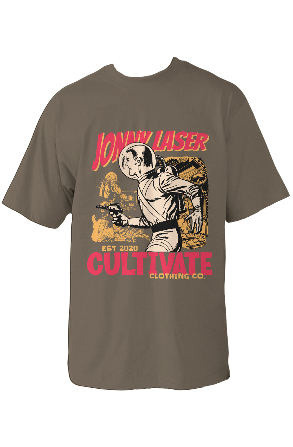 Johnny Laser Heavyweight T Shirt