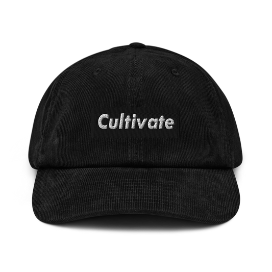 Corduroy hat