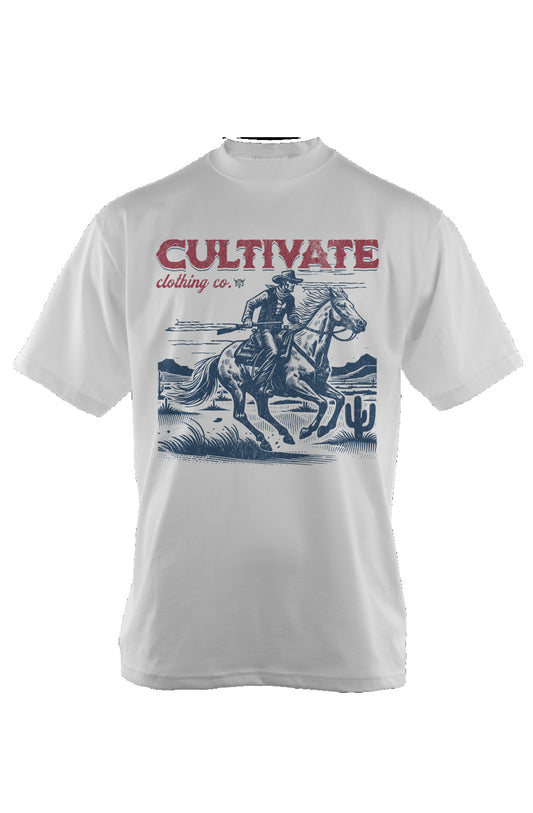 Cowboy Oversized Heavyweight T Shirt