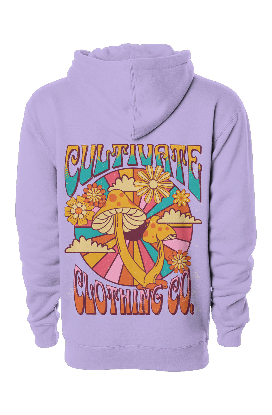 Stay Hippie heavyweight pullover hoodie