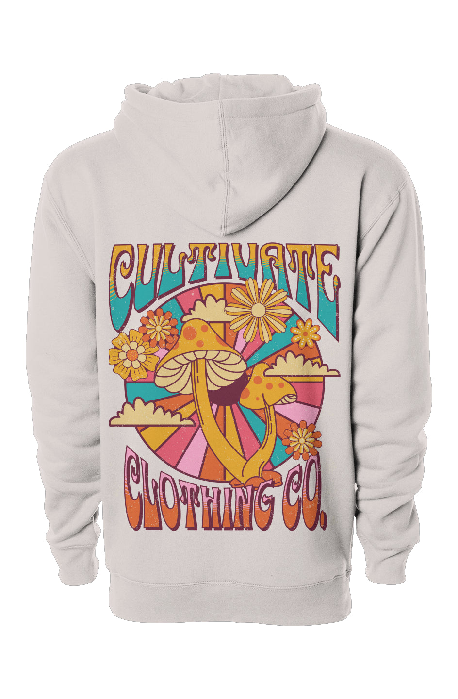 Stay Hippie heavyweight pullover hoodie