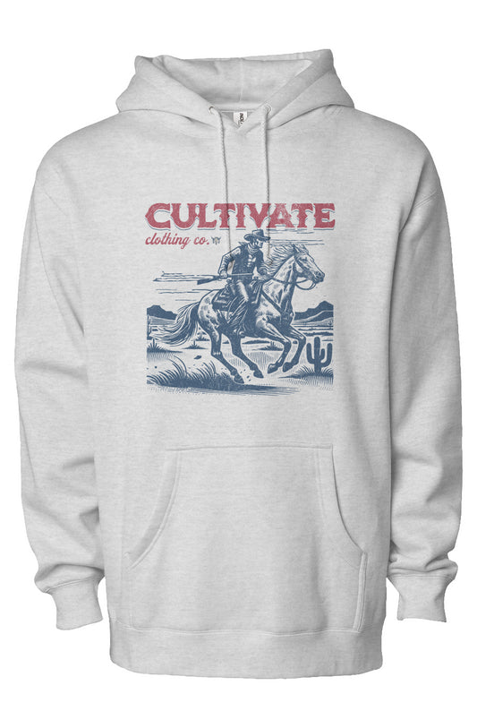 Cowboy heavyweight pullover hoodie